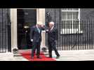 Sebastián Piñera meets in Downing Street with Boris Johnson