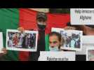 Afghan refugees in New Delhi protest against Pakistan