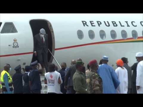 ECOWAS members meet with coup leaders in Guinea