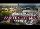 La place de la basilique Sainte-Clotilde dans le paysage de Reims