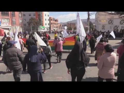 Coca growers continue to fight for control as protests turn violent in La Paz