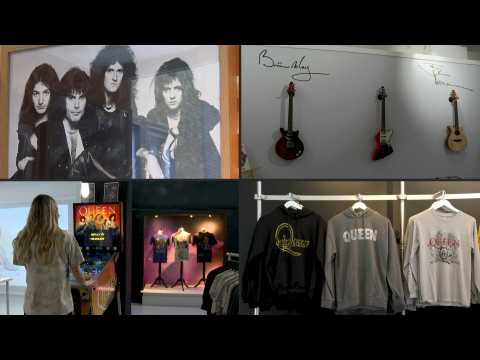 I want it all! Rock group Queen open London store