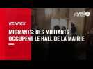 VIDÉO. En soutien aux migrants, des militants occupent la mairie de Rennes
