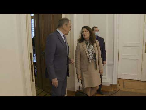 Foreign Minister Sergei Lavrov hosts Swedish counterpart Ann Linde