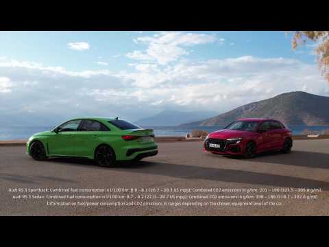 High-performance redefined - Audi RS 3 Sportback and RS 3 Sedan