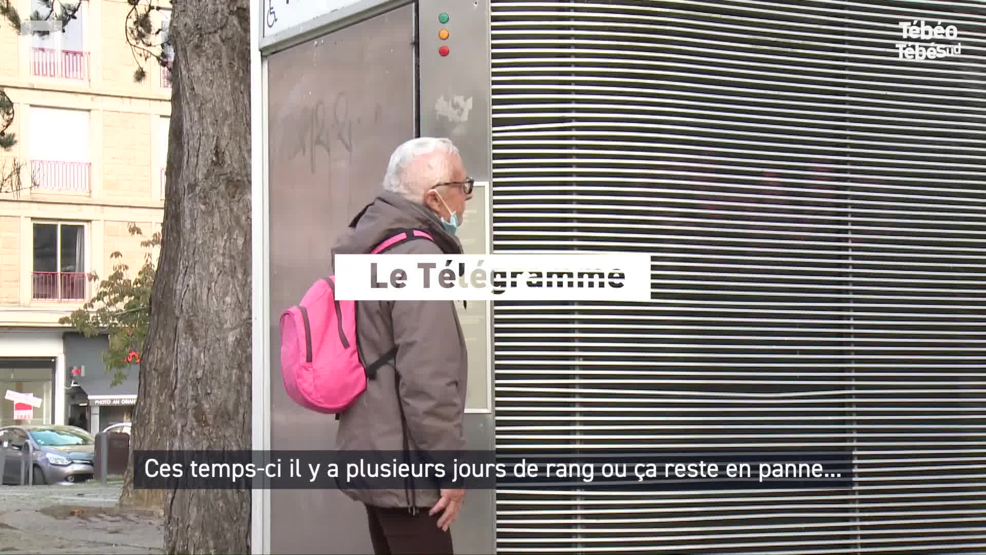  Toilettes publiques à Lorient : qu'en est-il de leur accès ?  (Le Télégramme)