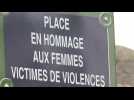 Paris: inauguration d'une place en hommage aux femmes victimes de violences