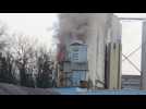 Un incendie s'est déclaré dans les silos de Polisot ce mercredi