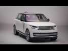 New Range Rover SV Serenity Long Wheelbase Icy White Design in Studio
