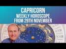 Capricorn Weekly Horoscope from 29th November 2021