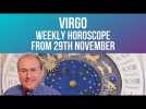Virgo Weekly Horoscope from 29th November 2021