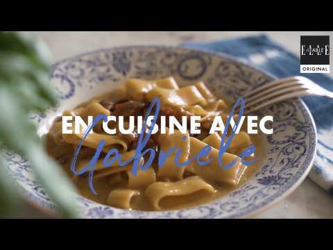 VIDEO : En cuisine avec Gabriele Muti et ses pâtes à la carbonara