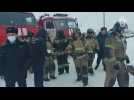 Rescuers, investigators near Siberia mine accident