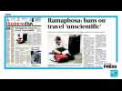 South African papers criticise 'ignorant,' 'knee-jerk' travel bans