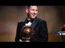 Foot: Lionel Messi (PSG) remporte un septième Ballon d'Or
