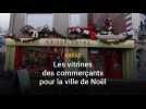 Arras: les vitrines des commerçants pour la ville de Noël