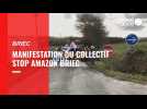 VIDÉO. 200 opposants à Amazon manifestent à Briec