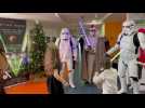 Star Wars côte d'Opale distribue des jouets en pédiatrie à l'hôpital Duchenne de Boulogne