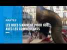 VIDEO. Animations de Noël dans les rues de Nantes