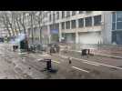 Manifestation contre les mesures sanitaires à Bruxelles: la police se prépare à charger