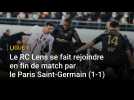 Le RC Lens se fait rejoindre en fin de match par le Paris Saint-Germain (1-1)