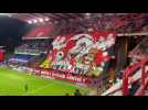 Le tifo avant Standard-Charleroi