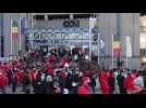 Six mille personnes dans le centre de Bruxelles pour le respect du droit de grève et le pouvoir d'achat