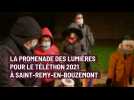 La promenade des lumières pour le Téléthon à Saint-Remy-en-Bouzemont
