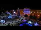 Ice sculpture festival transforms Russian city into a winter wonderland