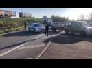 Saint-Martin-lez-Tatinghem : le conducteur d'une camionnette désincarcéré de son véhicule après un choc avec un poids lourd