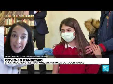 Coronavirus pandemic: Spain toughens restrictions, brings back outdoor masks
