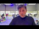 Brian Joubert à la patinoire de l'UCPA