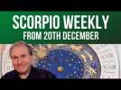 Scorpio Weekly Horoscope from 20th December 2021