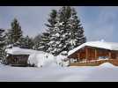 Pyrénées-Orientales - plus d'un mètre de neige en 24 heures