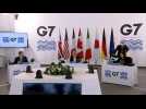 G7 Ministers attend working lunch during Liverpool summit - Label : AFPTV - First images - Category : News