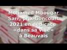 Mohamed Mbougar Sarr, prix Goncourt 2021 en dédicace «dans sa ville» à Beauvais