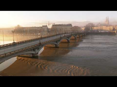 Flooding in southwest France: Water levels start to recede in Bayonne