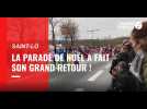 VIDEO. Une grande parade de Noël joyeuse et colorée dans le centre-ville de Saint-Lô