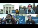 Etats-Unis: défenseurs et opposants au droit à l'avortement devant la Cour suprême