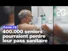 Covid-19: 400.000 seniors pourraient perdre leur pass sanitaire à partir du 15 décembre