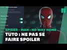 Avec 'Spider-Man: No Way Home', comment éviter les spoilers sur Twitter