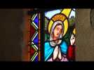 Coulaines : Des vitraux tout neufs pour l'église Saint-Nicolas