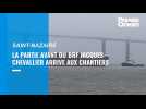 VIDEO. Saint-Nazaire : la partie avant du bâtiment ravitailleur de forces livrée aux Chantiers de l'Atlantique
