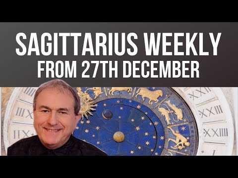 Sagittarius Weekly Horoscope from 27th December 2021