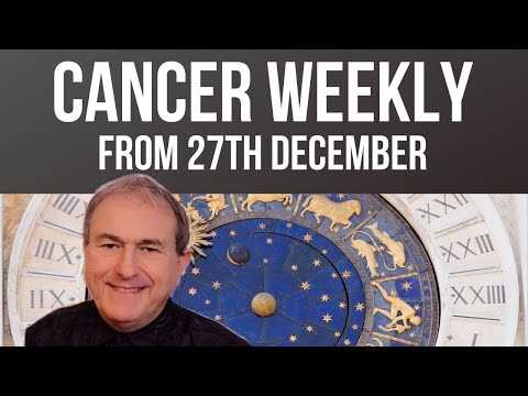 Cancer Weekly Horoscope from 27th December 2021