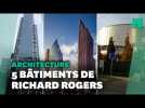 Richard Rogers a imaginé ces bâtiments que vous connaissez sûrement