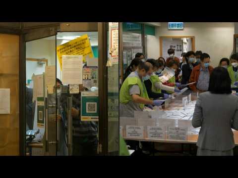 Record low turnout for Hong Kong's first 'patriots only' polls