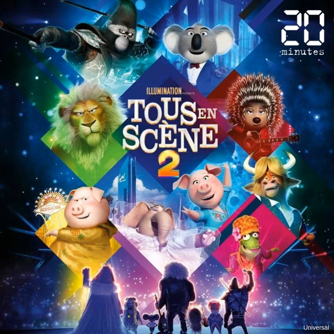 Tous En Scene 2 Voix Francaise Tous en scène 2 » : La comédie musicale animalière de Garth Jennings  accélère dans l'irrésistible