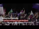 International: La gauche triomphe à la présidentielle face à l'extrême droite au Chili