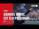VIDÉO. Le candidat de gauche, Gabriel Boric, a été élu président du Chili